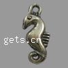 Zinc Alloy Animal Pendants, Seahorse, plated Approx 1.5mm, Approx 