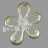 Zinc Alloy Flower Pendants, plated, 5 petal cadmium free Approx 1.5mm, Approx 