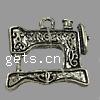 Zinc Alloy Tool Pendants, plated cadmium free Approx 1.5mm, Approx 