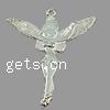 Character Shaped Zinc Alloy Pendants, Fairy cadmium free Approx 2mm, Approx 