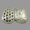 Zinc Alloy Pendant Rhinestone Setting, Butterfly, plated cadmium free Approx 2mm, Approx 