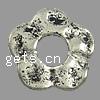 Zinc Alloy Jewelry Washers, Flower, plated cadmium free Approx 6mm, Approx 