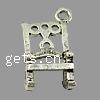 Zinc Alloy Tool Pendants, Chair, plated cadmium free Approx 2mm 