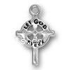Sterling Silver Cross Pendants, 925 Sterling Silver, Anchor, plated, nautical pattern & with letter pattern 
