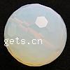 Sea Opal Jewelry Beads, Round shape, faceted, 25mm, Hole:Approx 1.8MM, Sold by PC