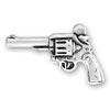 Sterling Silver Tool Pendants, 925 Sterling Silver, Gun, plated 