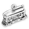 Sterling Silver Tool Pendants, 925 Sterling Silver, Bus, plated 