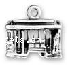 Sterling Silver Tool Pendants, 925 Sterling Silver, Car, plated 