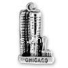 Sterling Silver Tool Pendants, 925 Sterling Silver, Building, plated 