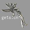 Character Shaped Zinc Alloy Pendants, Fairy, plated Approx 3.5mm, Approx 