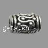 Zinc Alloy Tube Beads, plated Approx 2.5mm 