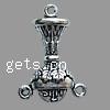 Zinc Alloy Charm Connector, plated Approx 1mm, Approx 