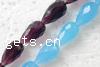 Smooth Cloisonne Beads, Teardrop, 12X20mm, 19PCs/Strand, Sold Per 15.5 Inch Strand