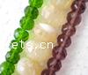 Leather Bracelet Display, 4X6mm, 98PCs/Strand, Sold Per 15.5 Inch Strand