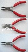 Iron Plier Set, with Plastic, red, nickel, lead & cadmium free, 74mm Inch 