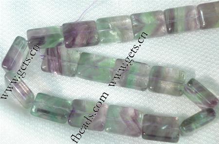 Fluorite Beads, Natural Fluorite, Rectangle, natural, more sizes for choice, Length:16 Inch, Sold By Strand