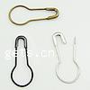 Iron Safety Pin, plated 