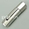 Stainless Steel Bayonet Clasp, 316L Stainless Steel, Tube, plated Approx 6mm 