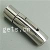 Stainless Steel Bayonet Clasp, 316L Stainless Steel, Tube, original color Approx 6mm 