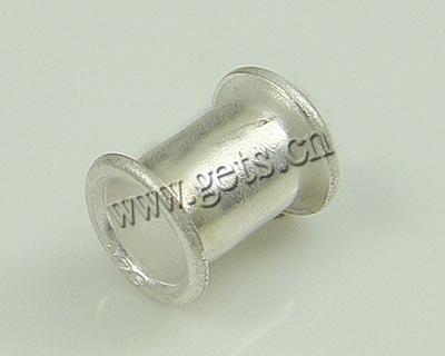 Swarovski ® Cristal perla de cristal con base de plata pura Europeo, Toroidal, núcleo singular de plata esterlina sin rosca, más colores para la opción, 11x7.5mm, agujero:aproximado 4.5mm, Vendido por UD