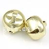 Iron Jingle Bell for Christmas Decoration, plated Approx 1.5mm [