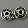 Zinc Alloy Spacer Beads, Rondelle, plated nickel & cadmium free Approx 1mm, Approx 