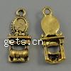 Zinc Alloy Tool Pendants, Mirror, plated cadmium free Approx 2mm, Approx 