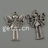 Character Shaped Zinc Alloy Pendants, Fairy, plated Approx 2.5mm 