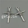 Zinc Alloy Cross Pendants, Wrapped Cross, plated lead & cadmium free Approx 3mm, Approx 