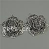 Zinc Alloy Flower Pendants, plated, layered cadmium free Approx 4mm, Approx 