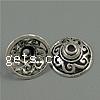 Zinc Alloy Bead Caps, Round, plated, filigree cadmium free Approx 2mm, Approx 