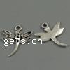 Zinc Alloy Pendant Rhinestone Setting, Dragonfly, plated cadmium free Approx 2mm, Approx 