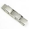 Stainless Steel Watch Band Clasp, Rectangle, original color Approx 7mm [