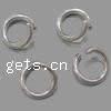 Salto anillo abierto de acero inoxidable, acero inoxidable 304, Donut, color original, 16x16x2mm, aproximado 852PCs/KG, Vendido por KG