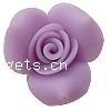 Flower Polymer Clay Beads, layered Approx 2mm 