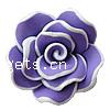erles fimo en fleur, argile de polymère, disposé en couche, violet Environ 2mm Vendu par sac
