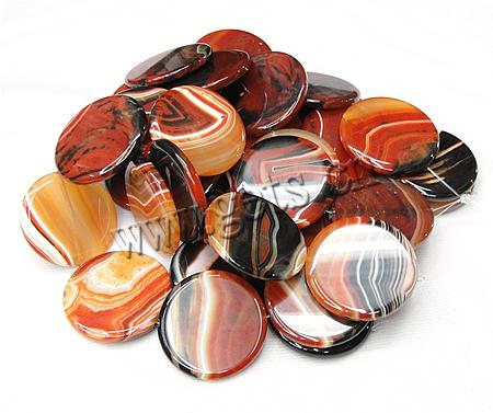 Natural Miracle Agate Beads, Flat Round, Customized & more sizes for choice, Grade A, Hole:Approx 2mm, Length:Approx 16 Inch, Sold By Strand