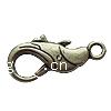 Zinc Alloy Lobster Clasp, Dolphin, plated nickel, lead & cadmium free Approx 2.5mm 
