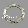 Zinc Alloy Linking Ring, Donut, plated, hammered Approx 11mm 