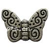 Zinklegierung Tier Perlen, Schmetterling, plattiert, keine, 14x10x3mm, Bohrung:ca. 1mm, ca. 800PCs/Tasche, verkauft von Tasche