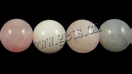 Morganite Beads, Round, more sizes for choice, Hole:Approx 1mm, Length:15 Inch, Sold By Strand