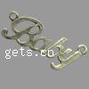 Zinc Alloy Message Pendants, Letter, word baby, plated Approx 2mm 