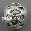 Zinc Alloy Jewelry Beads, Rondelle, plated cadmium free Approx 5mm 