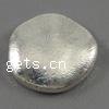 Zinc Alloy Flat Beads, Flat Round, plated nickel, lead & cadmium free Approx 0.5mm 