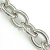 Stainless Steel Oval Chain, 304 Stainless Steel, original color Approx 