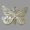 Zinc Alloy Animal Pendants, Butterfly, plated Approx 2mm 