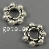 Zinc Alloy Spacer Beads, Flower, plated nickel, lead & cadmium free Approx 4mm, Approx 