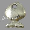 Zinc Alloy Animal Pendants, Fish, plated Approx 3mm, Approx 