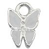 Zinc Alloy Enamel Pendants, Butterfly, plated nickel, lead & cadmium free Approx 2mm 