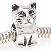 Zinc Alloy European Beads, Animal, plated, without troll Approx 4.5mm 